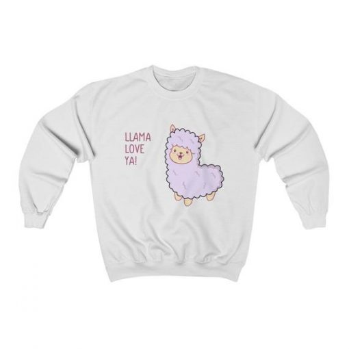 Cute Llama Love Sweatshirt