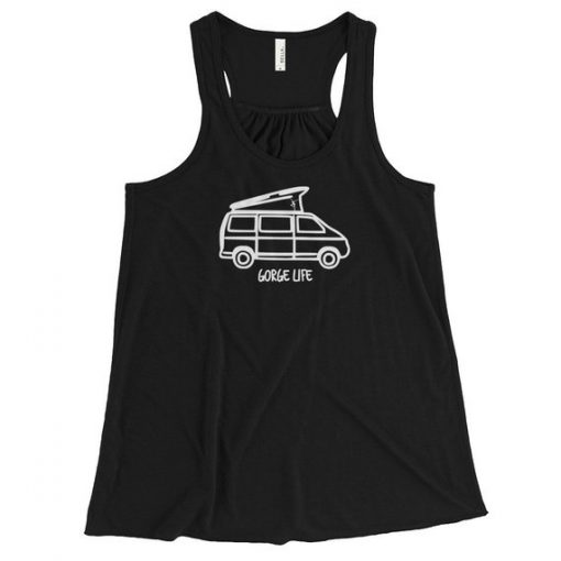 DMB Dave Matthews Band Gorge Life Women's Flowy Racerback Tank shirt