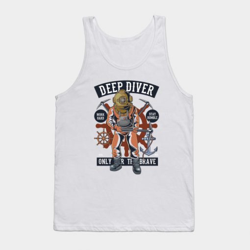 Diver Series Deep Diver (Work Hard. Stay Humble.) Tank Top