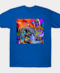 Dolphin Color Splash T-Shirt