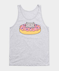 Donut Cat Tank Top