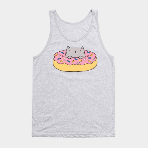 Donut Cat Tank Top