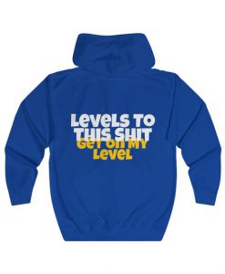 Doozy Levels Unisex Zip Hoodie