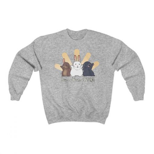 Dramatic Bunny Rabbits Cute Sweatshirt