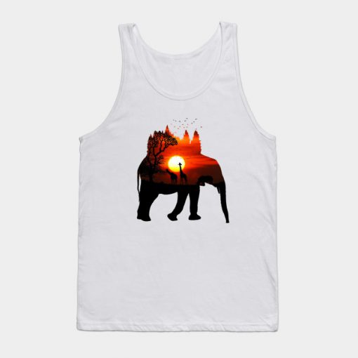 ElephantForest-Africa Tank Top