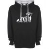 Evolution Stop Following Me Logo High Quality Hoodie