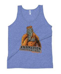 Extinction Unisex Orangutan Wildlife Tank Top