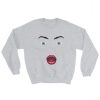 Eyelashes With Lips Sweatshirt