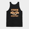 Fishing Fish Pike Pose Gift Tank Top