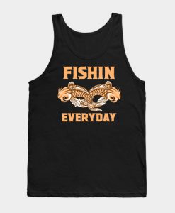 Fishing Fish Pike Pose Gift Tank Top