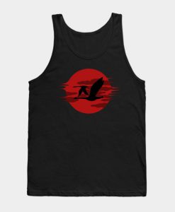 Flight at sunset Tank Top