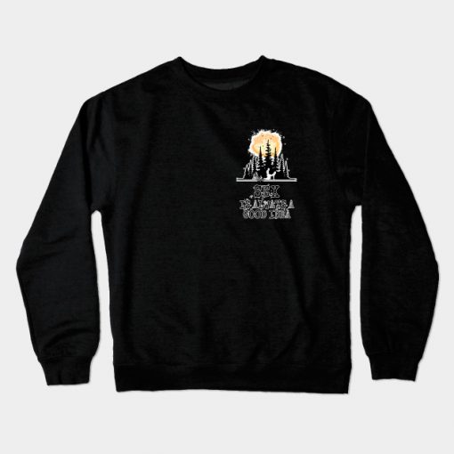 Forest (small and back) Crewneck Sweatshirt