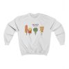 Funny Vegan Pizza Sweatshirt