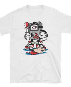 Gamer Boy Killer Cartoon (Halloween) T-Shirt