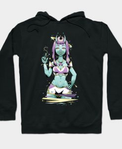 Greetings From The Minty Way Hoodie