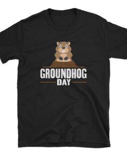 Groundhog Day Funny Ground Hog Forecasting Shadow Vibes T-shirt