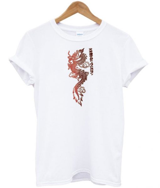 Japanese Red Dragon T-Shirt