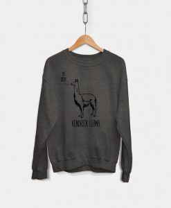 Kendrick Llama Grey Sweatshirt