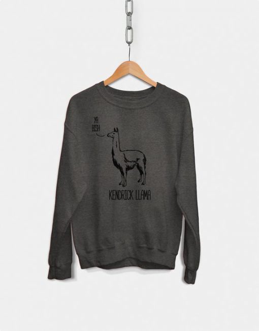 Kendrick Llama Grey Sweatshirt