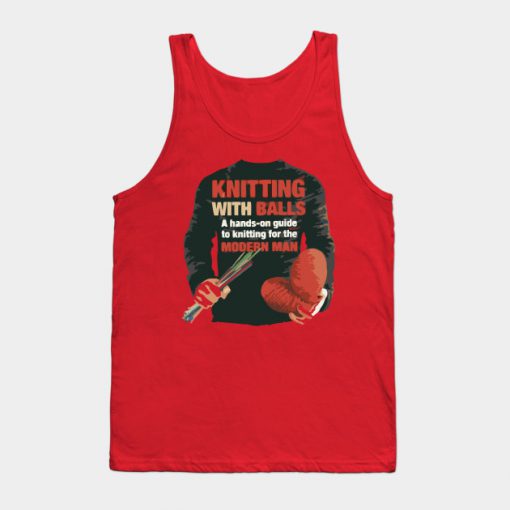 Knitting With Balls Tank Top