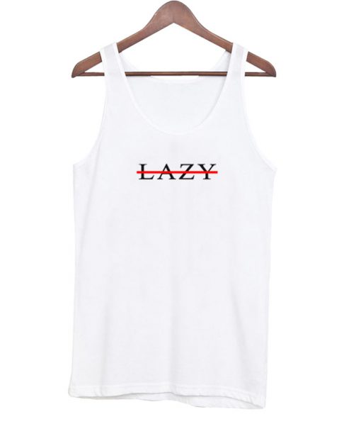 Lazy Cross Line Tanktop