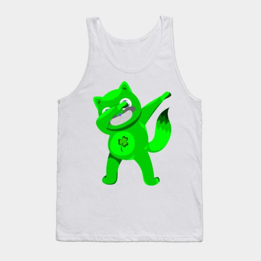 Lepricat St Patrick Day Tank Top