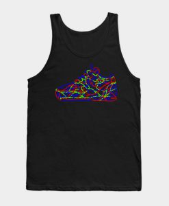 Lines Shoe - sneaker Tank Top