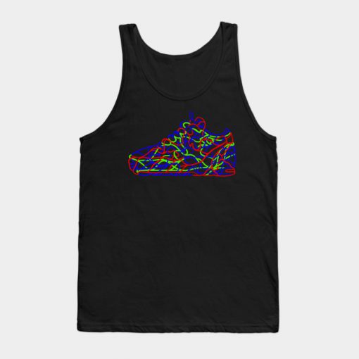 Lines Shoe - sneaker Tank Top