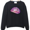 Lips Dark Sweatshirt