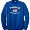 Los Angeles California West Coast USA Sweatshirt