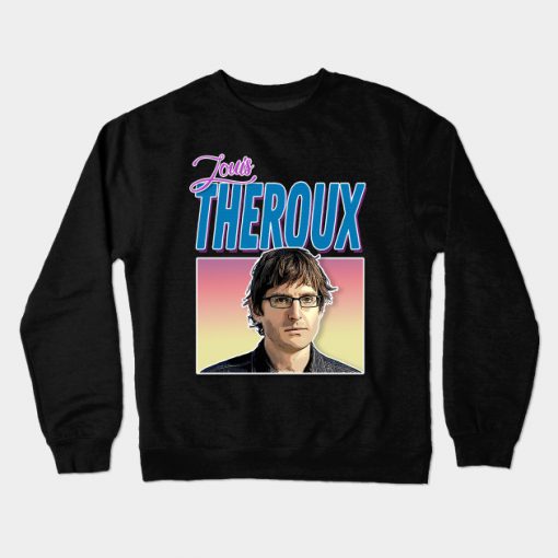 Louis Theroux - Aesthetic 90s Styled Tribute Design Crewneck Sweatshirt