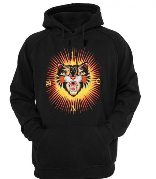 Love Tiger Sun Hoodie