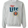 Miller Lite Beer Crewneck Sweatshirt