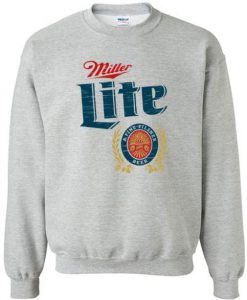 Miller Lite Beer Crewneck Sweatshirt