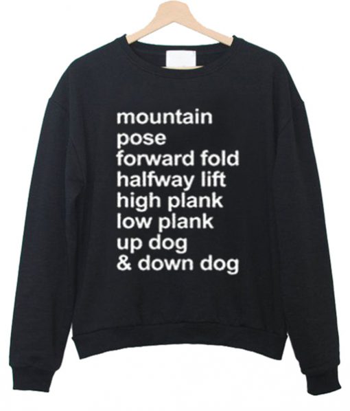 Mountain Pose Forward Sweatshirt
