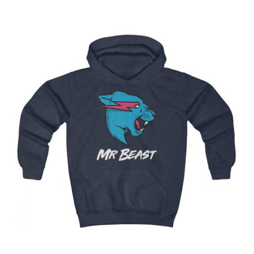 Mr Beast Full Logo Hoodie
