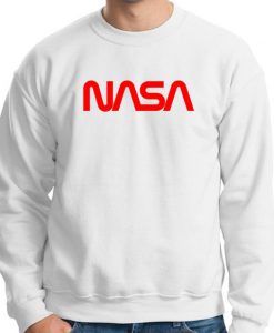 NASA Worm Design Sweatshirt