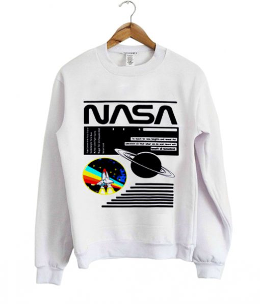 Nasa Rocket Sweatshirt