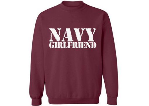 Navy Girlfriend Sweatshirt