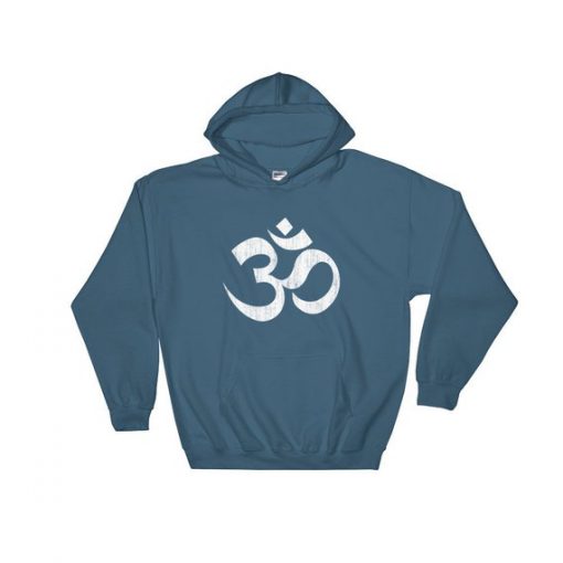 Om, Ohm, Aum Symbol Yoga Hoodie