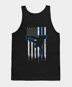 Patriotic US American Flag Gift Tank Top