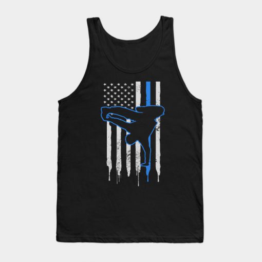 Patriotic US American Flag Gift Tank Top