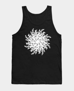 Pattern Cryptic Spren 3, White Tank Top