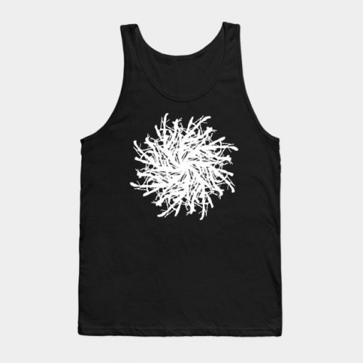 Pattern Cryptic Spren 3, White Tank Top