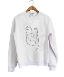 Picasso Face Sweatshirt