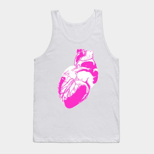 Pink Heart Tank Top