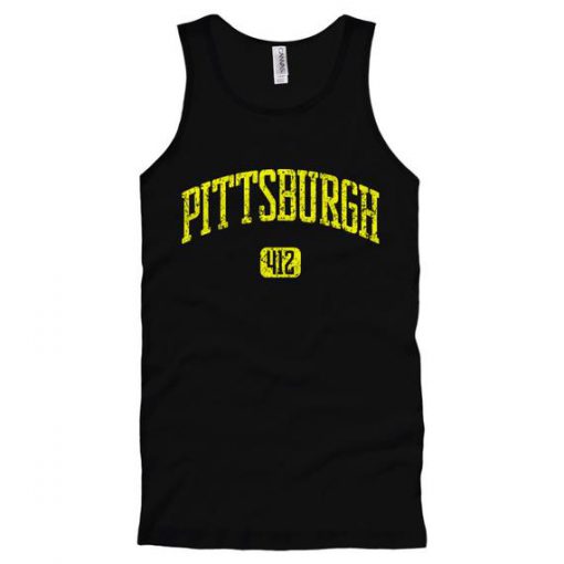 Pittsburgh 412 Tank Top