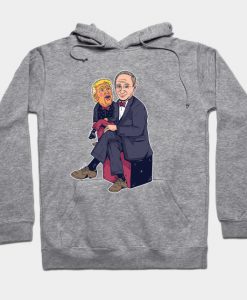 Putin And Trump Puppet Hoodie