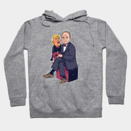 Putin And Trump Puppet Hoodie