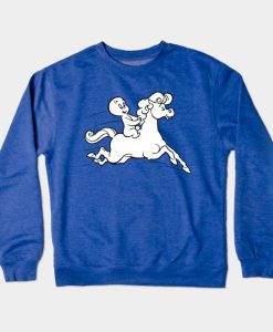 Ride 'Em Cow-Ghost! Crewneck Sweatshirt